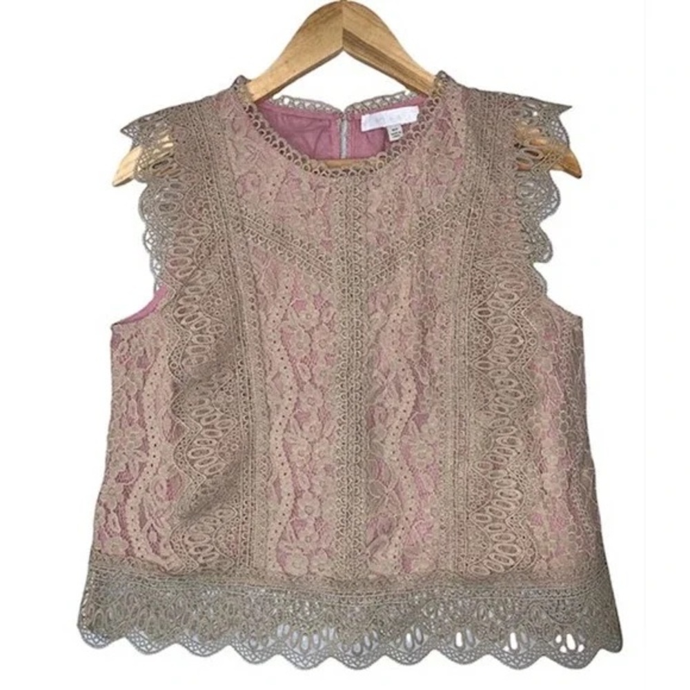 Anthropologie lace top- worn once!